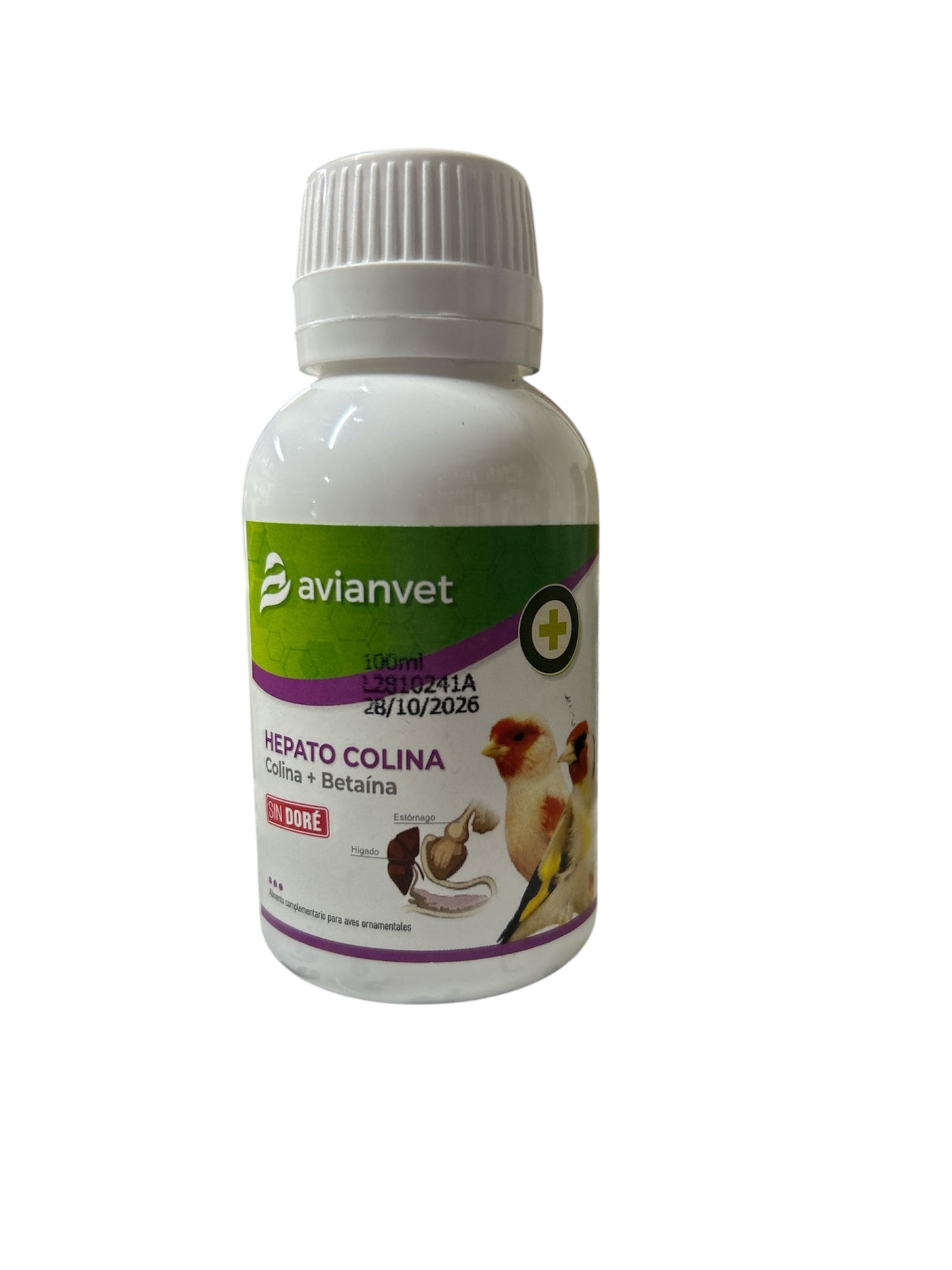 Avianvet Hepatic 100ml, (protecteur du foie pour les oiseaux)