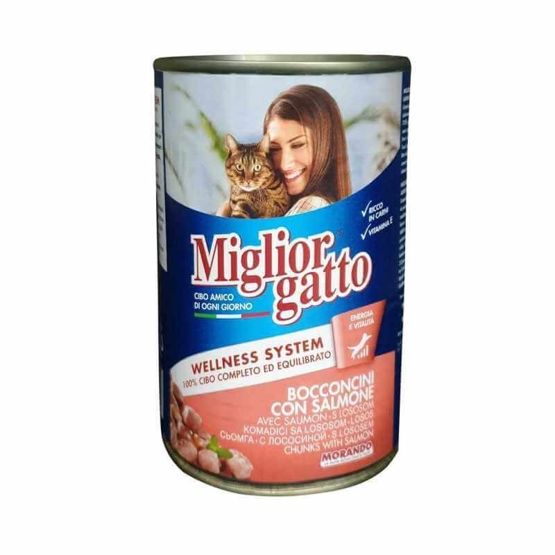 Miglior gatto Bouchées Saumon boite 405 gr