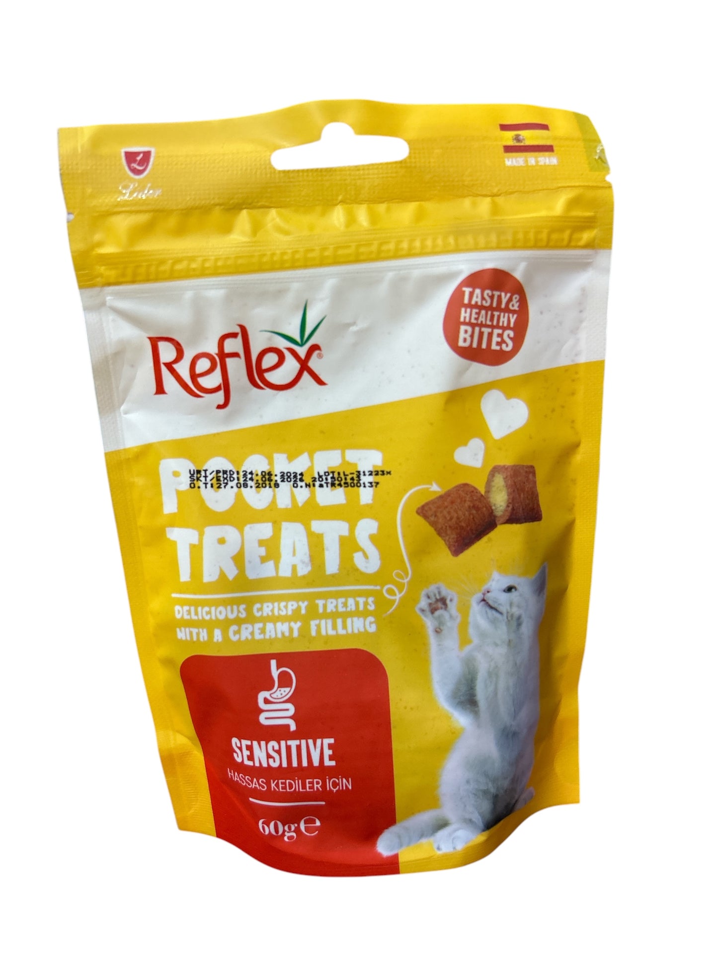 Reflex Pocket Treats / Sensitive Adult Cat Treat