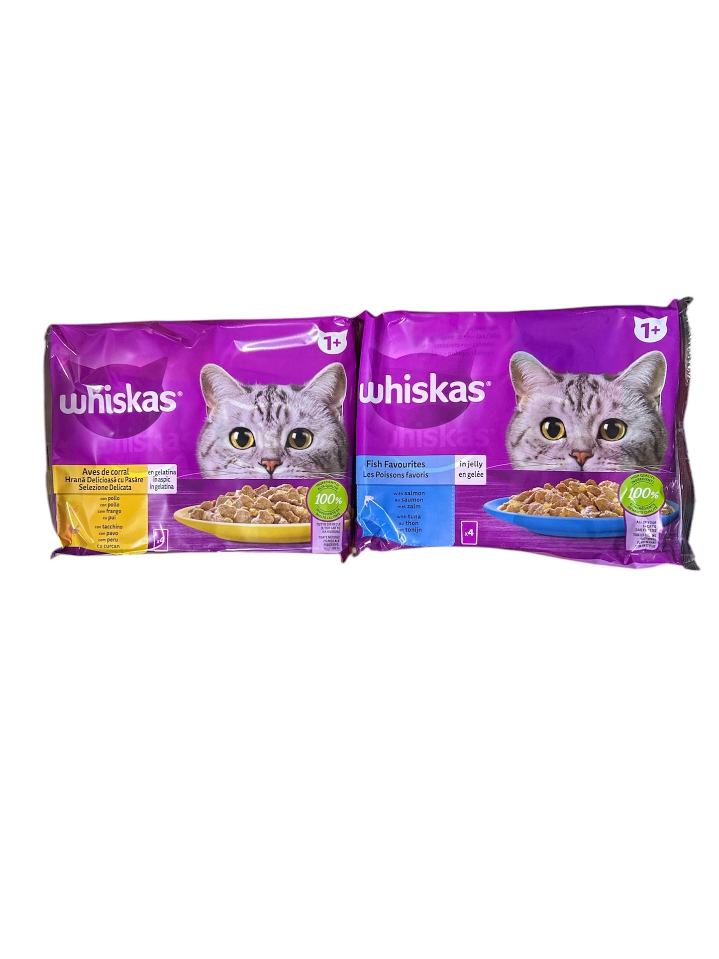 Whiskas Sachets de paté en gelée 4x85g