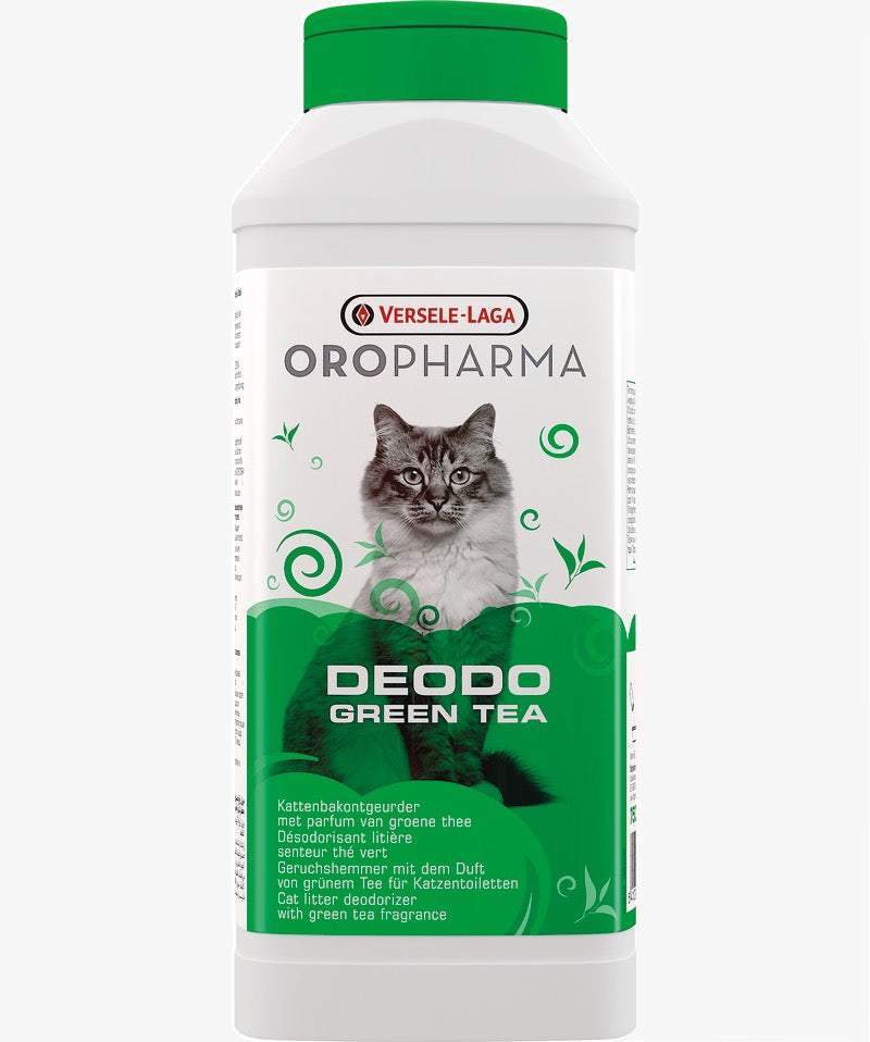 Versele Laga Oropharma Déodorant Litière pour Chat (751,3 g) (Thé vert)