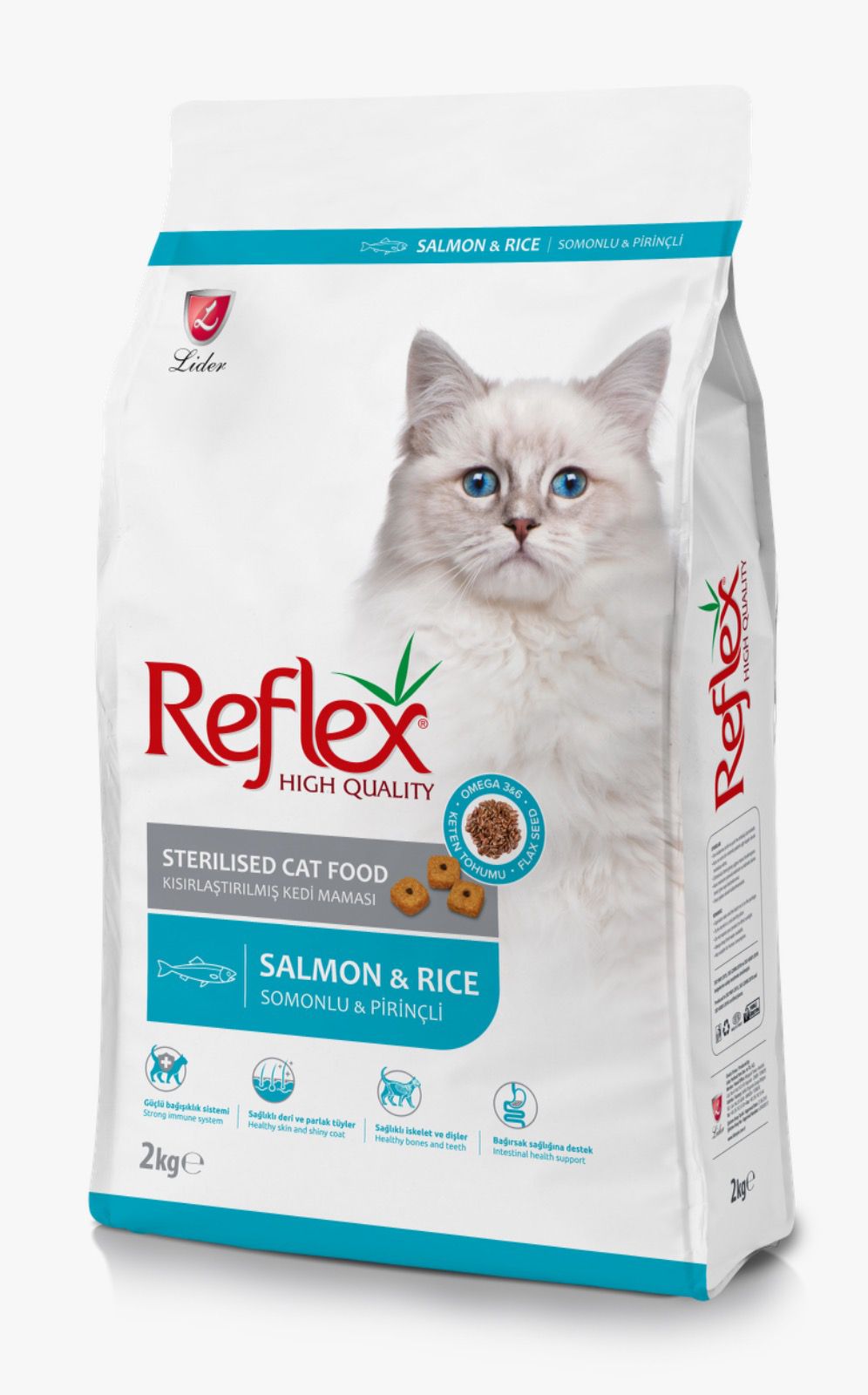 Reflex Sterilised Adult Cat Food with Salmon & Anchovy 2 KG