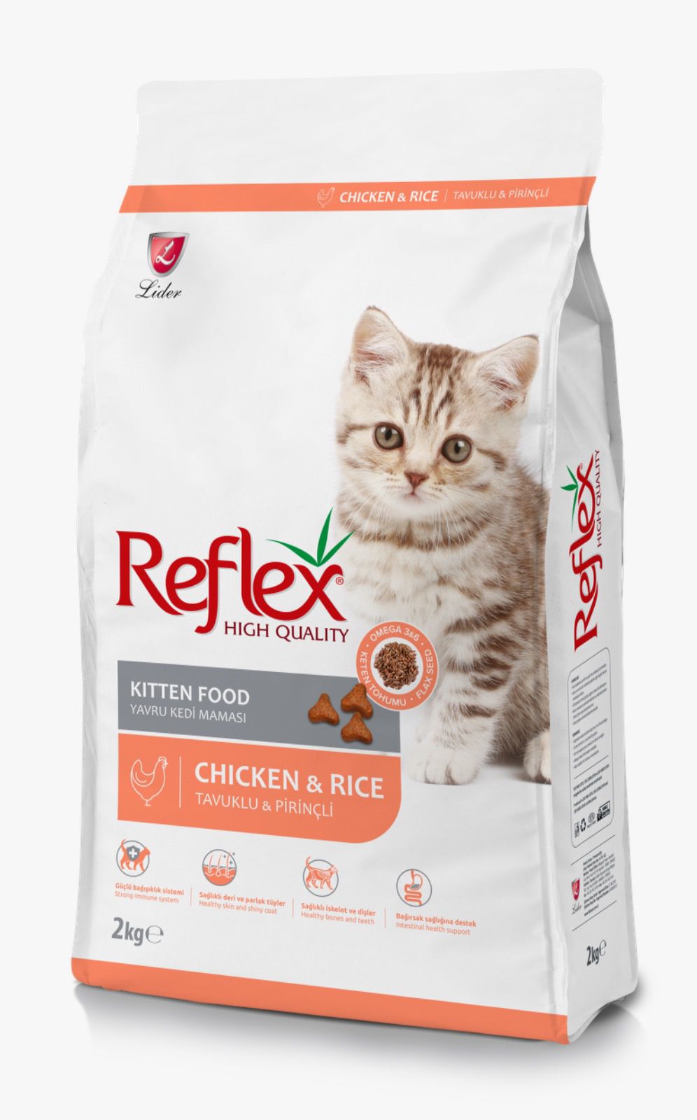 Reflex Kitten Food with Chicken & Rice 2 KG