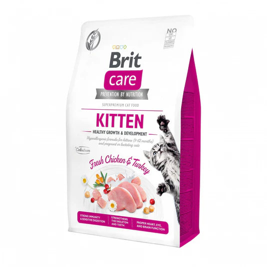 Brit Care Cat Grain-Free HEALTHY GROWTH AND DEVELOPMENT