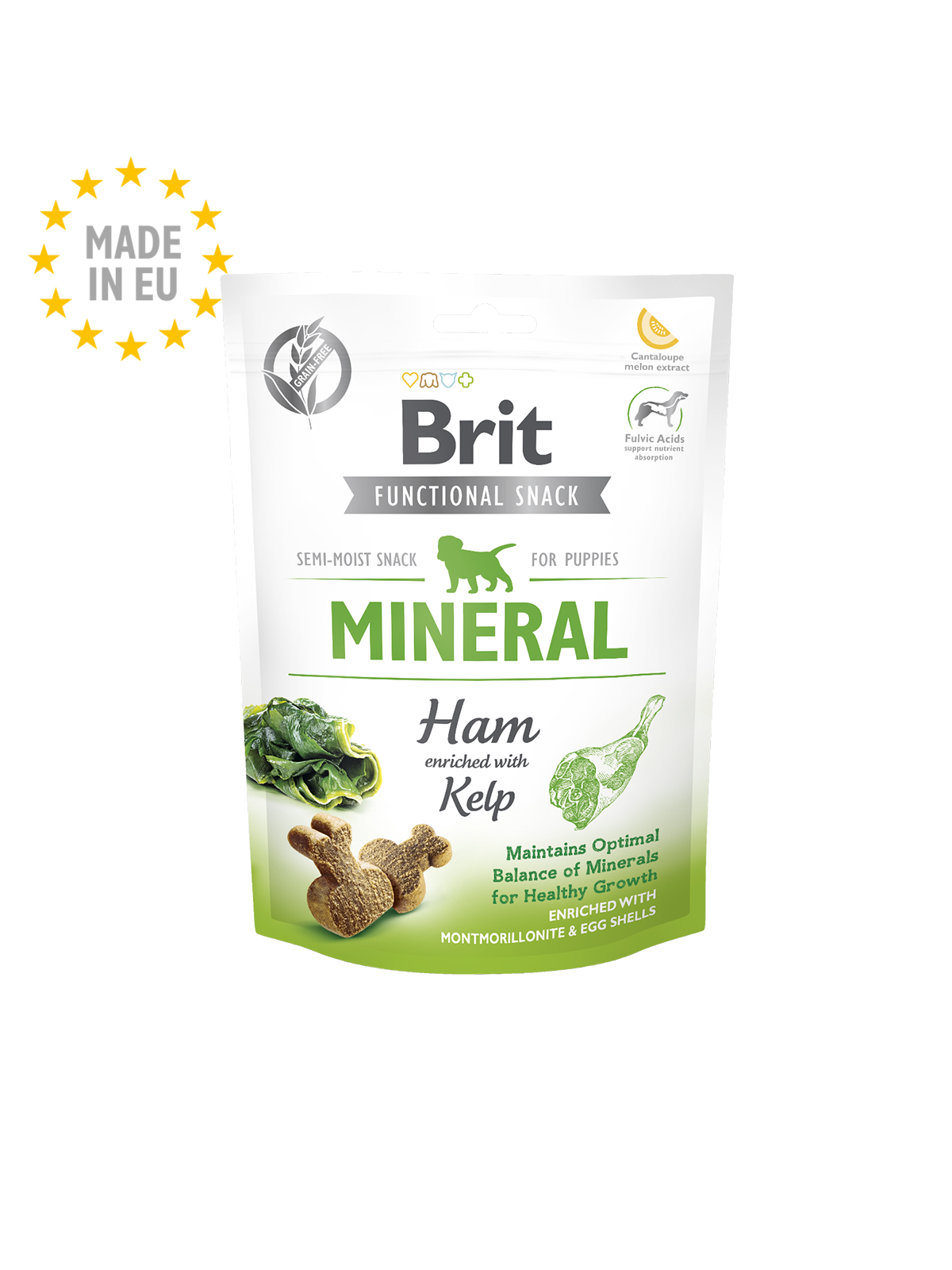 Brit Care Dog Functional Snack Mineral Ham for Puppies
