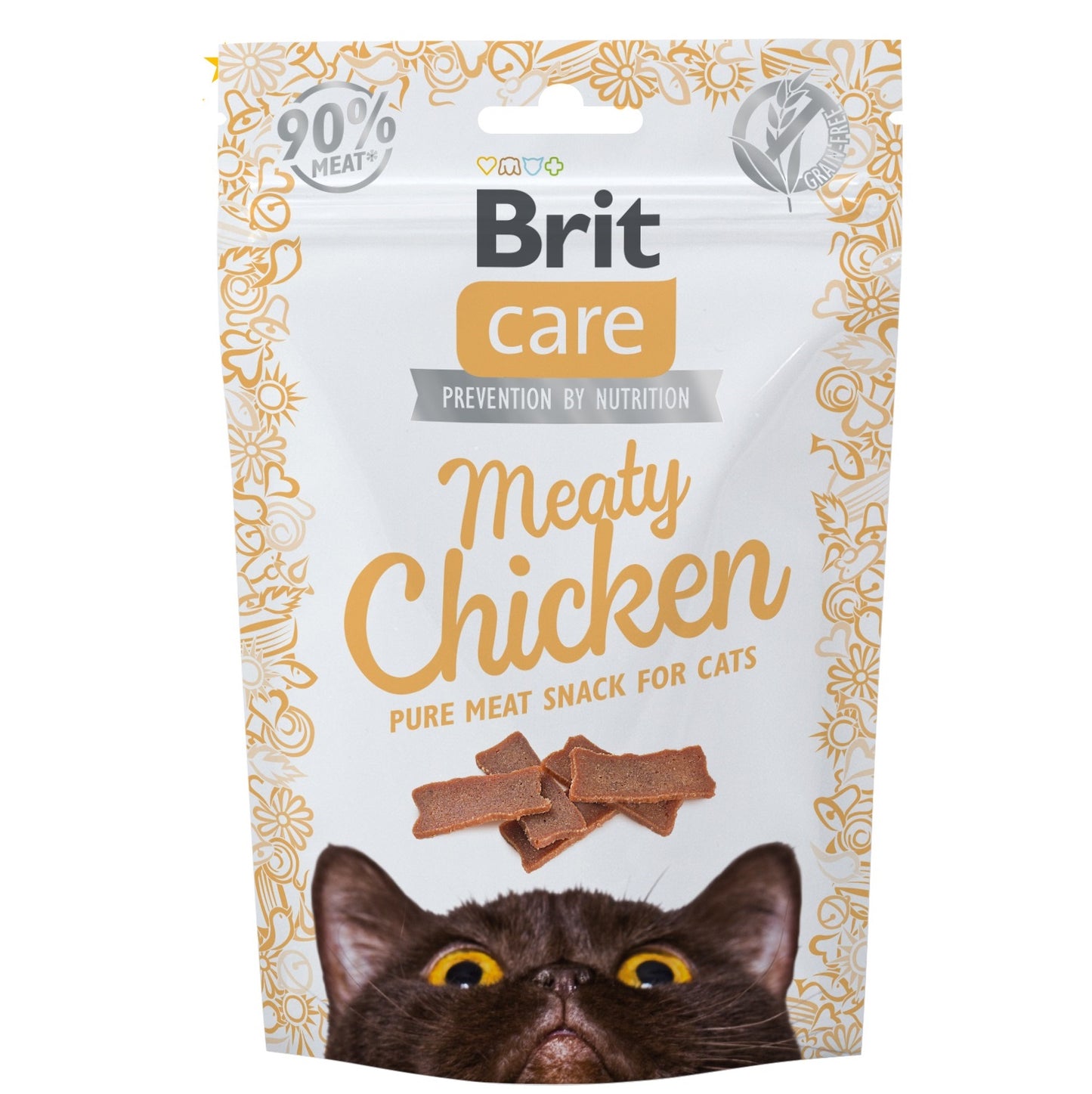 Brit Care Cat Snack Meaty Chicken 50g