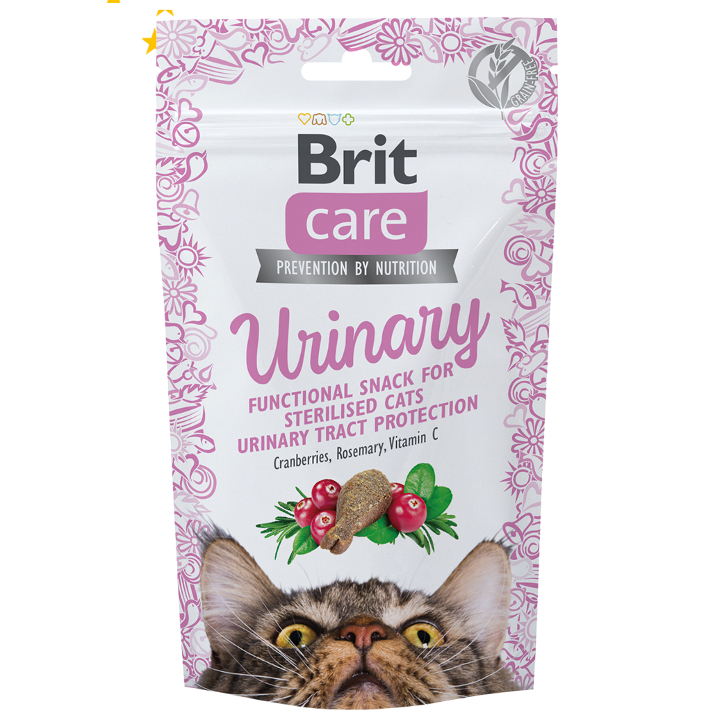 Brit Care Cat Snack Urinary (Dinde et Poulet) 50g