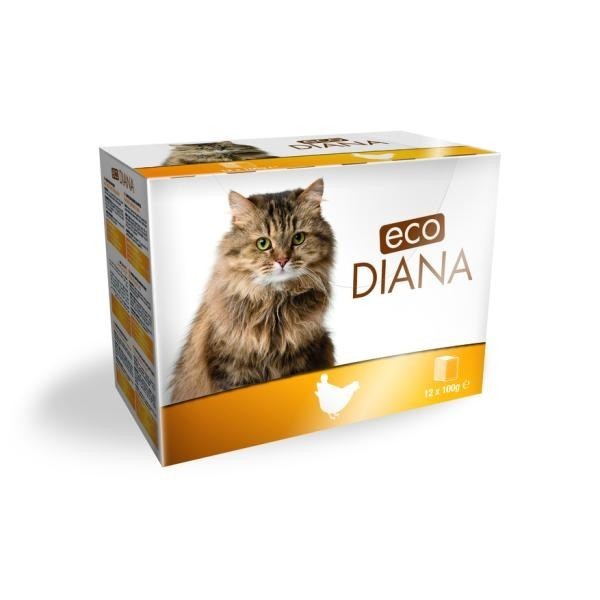 POCHONS ECO DIANA POULET 100G*12