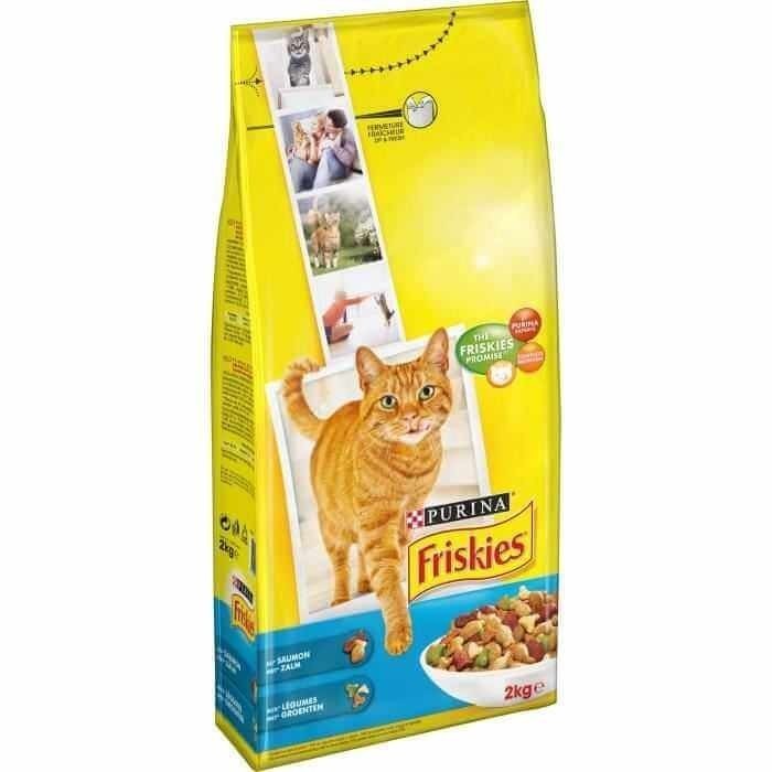 Friskies Chat Saumon Legumes 1.7kg