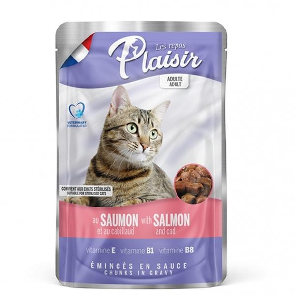 Pochon Plaisir au Saumon et au Cabillaud 100gr