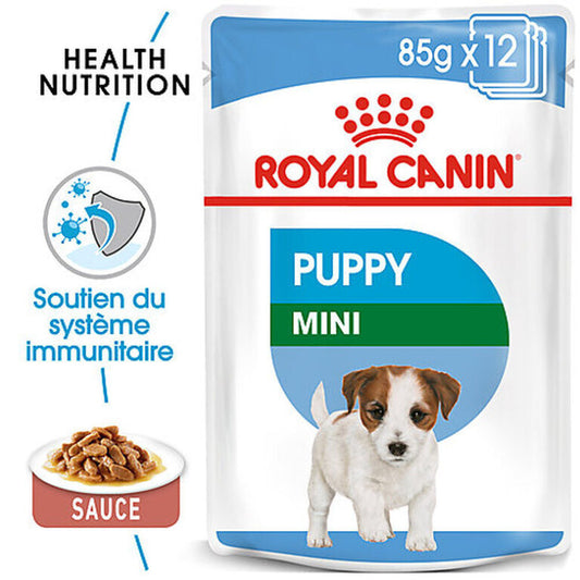 Royal Canin Mini Puppy Sauce Pour Chiot – 85G