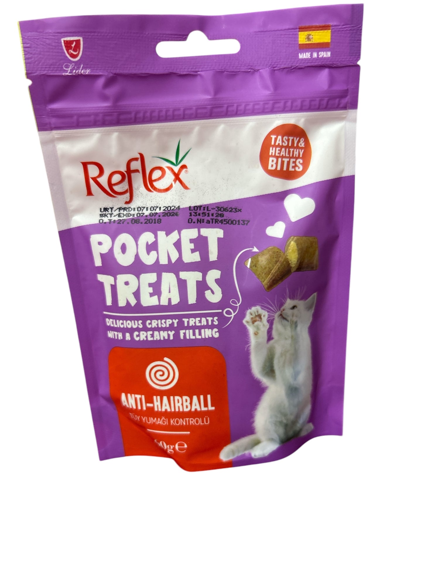 Reflex Happy Hour / Anti Hairball Adult Cat Treat