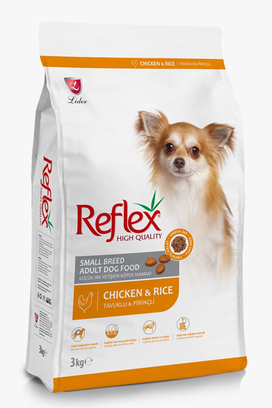 Reflex Small Breed Adult Dog Food with Chicken & Rice 3 KG