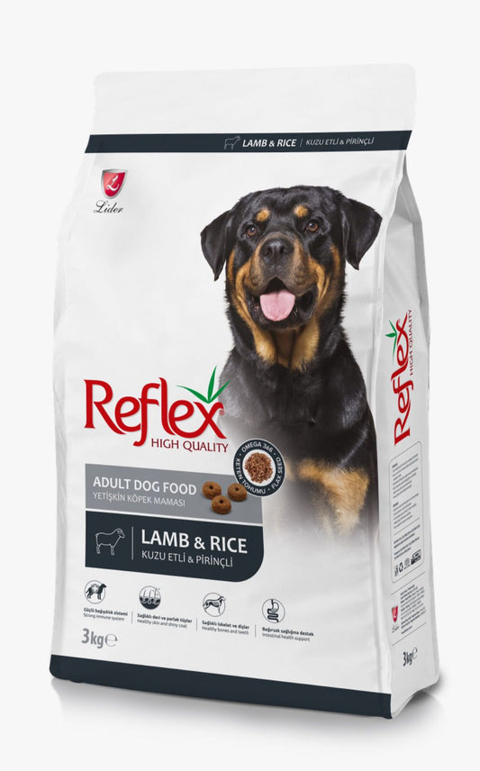 Reflex Adult Dog Food with Lamb & Rice 3 KG