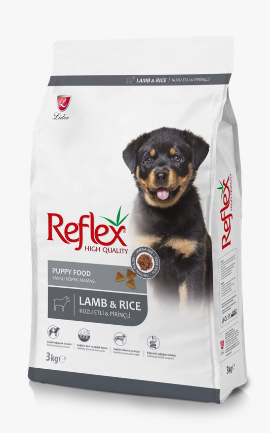 Reflex Puppy Food with Lamb & Rice 3 KG