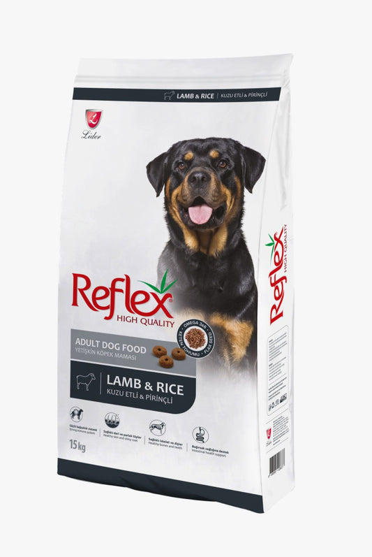 Reflex Adult Dog Food with Lamb & Rice 15 KG