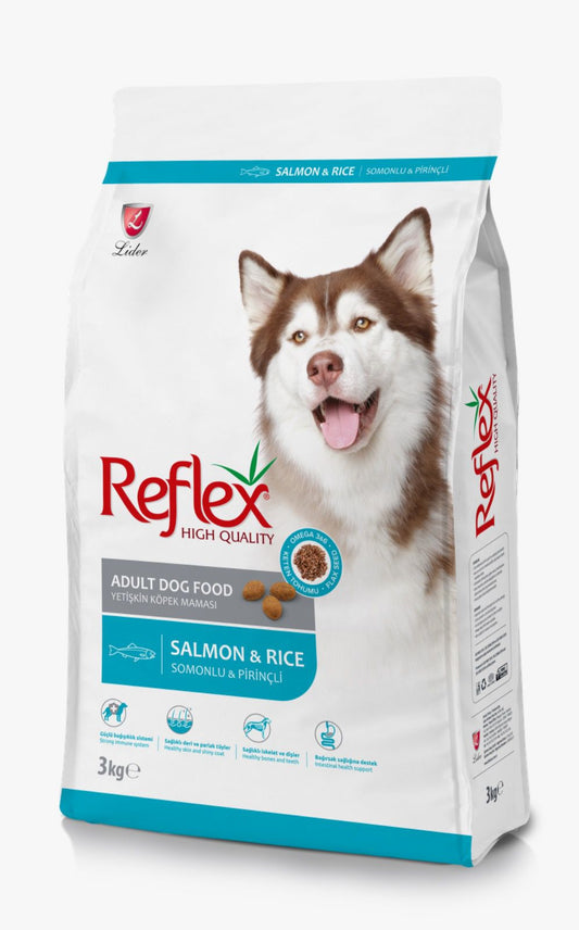 Reflex Adult Dog Food with Salmon & Rice 3 KG