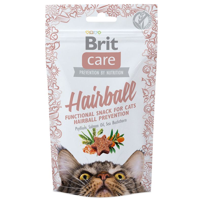 Brit Care Hairball cat snack  50g